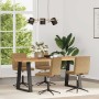Esszimmerstühle, 4 Stück, braunes Samtgewebe von , Essstühle - Ref: Foro24-3315645, Preis: 223,89 €, Rabatt: %