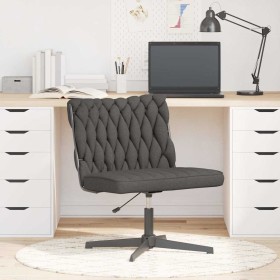 Dark gray fabric swivel office chair by , Chairs - Ref: Foro24-4105402, Price: 88,55 €, Discount: %