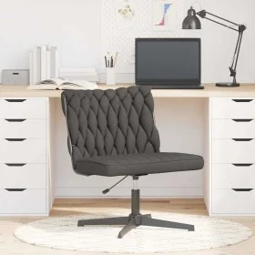 Drehbarer Bürostuhl aus dunkelgrauem Stoff von , Stühle - Ref: Foro24-4105402, Preis: 87,52 €, Rabatt: %