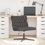 Drehbarer Bürostuhl aus dunkelgrauem Stoff von , Stühle - Ref: Foro24-4105402, Preis: 88,55 €, Rabatt: %