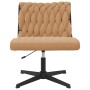 Drehbarer Bürostuhl aus gewelltem Wollimitat in Beige. von , Stühle - Ref: Foro24-4105400, Preis: 114,03 €, Rabatt: %
