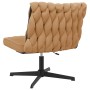Drehbarer Bürostuhl aus gewelltem Wollimitat in Beige. von , Stühle - Ref: Foro24-4105400, Preis: 114,03 €, Rabatt: %