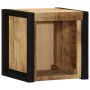 Solid mango wood bedside table 40x35x40 cm by , Nightstands - Ref: Foro24-4015957, Price: 56,27 €, Discount: %