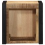 Solid mango wood bedside table 40x35x40 cm by , Nightstands - Ref: Foro24-4015957, Price: 56,27 €, Discount: %