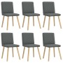Sillas de comedor 6 unidades tela gris oscuro von , Essstühle - Ref: Foro24-3315492, Preis: 302,19 €, Rabatt: %