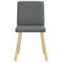 Sillas de comedor 6 unidades tela gris oscuro von , Essstühle - Ref: Foro24-3315492, Preis: 302,19 €, Rabatt: %
