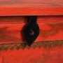 Solid mango wood storage chest 101x39x42 cm red by , Storage trunks - Ref: Foro24-244949, Price: 221,68 €, Discount: %