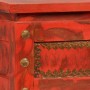 Baúl de almacenaje de madera maciza de mango 101x39x42 cm rojo de , Baúles de almacenamiento - Ref: Foro24-244949, Precio: 22...