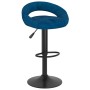 Küchenhocker, 2 Stück, blauer Samt von , Küchenhocker - Ref: Foro24-333273, Preis: 113,06 €, Rabatt: %