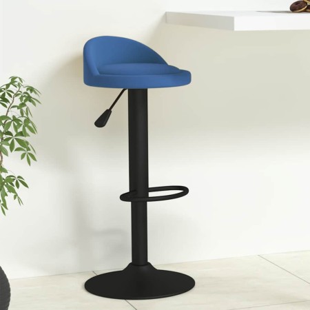 Küchenhocker aus blauem Samt von , Küchenhocker - Ref: Foro24-333594, Preis: 63,88 €, Rabatt: %