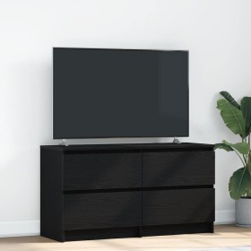 Fernsehmöbel aus schwarzem Sperrholz 100x35x54 cm von , TV-Möbel - Ref: Foro24-861797, Preis: 102,23 €, Rabatt: %