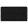 Fernsehmöbel aus schwarzem Sperrholz 100x35x54 cm von , TV-Möbel - Ref: Foro24-861797, Preis: 102,23 €, Rabatt: %