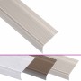 L-shaped step profiles 5 units champagne aluminum 90 cm by , Stairs - Ref: Foro24-146751, Price: 24,54 €, Discount: %