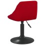 Red velvet kitchen stool by , Kitchen stools - Ref: Foro24-335322, Price: 76,90 €, Discount: %
