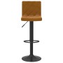 Kitchen stools 2 units brown velvet by , Kitchen stools - Ref: Foro24-333729, Price: 130,15 €, Discount: %
