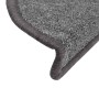 Alfombrilla escalera 20 uds gris oscuro 56x17x3 cm de , Alfombrillas para escalones - Ref: Foro24-3365782, Precio: 65,00 €, D...
