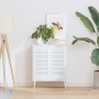 Puerta de armario de lamas 2 uds blanco 61,5x29,5 cm von , Schranktüren - Ref: Foro24-4015901, Preis: 39,55 €, Rabatt: %