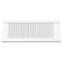 Puerta de armario de lamas 2 uds blanco 61,5x29,5 cm von , Schranktüren - Ref: Foro24-4015901, Preis: 39,55 €, Rabatt: %