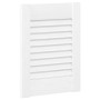 Puerta de armario de lamas 4 uds blanco 39,5x29,5 cm von , Schranktüren - Ref: Foro24-4015899, Preis: 45,33 €, Rabatt: %
