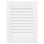 Puerta de armario de lamas 4 uds blanco 39,5x29,5 cm von , Schranktüren - Ref: Foro24-4015899, Preis: 45,33 €, Rabatt: %