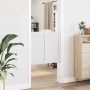 Puertas batientes diseño de lamas 2 par blanco 80x80 cm by , Doors for the home - Ref: Foro24-4107137, Price: 110,81 €, Disco...