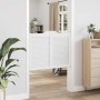 Schwingtüren mit Lamellen-Design, 1 Paar, weiß, 80x100 cm. von , Türen für zu Hause - Ref: Foro24-4107142, Preis: 83,21 €, Ra...