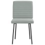 Dining chairs, 2 units, light gray velvet by , dining chairs - Ref: Foro24-4101156, Price: 86,89 €, Discount: %