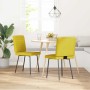 Esszimmerstühle, 2 Stück, gelber Samt von , Essstühle - Ref: Foro24-4101163, Preis: 86,22 €, Rabatt: %
