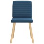 Esszimmerstühle, 2 Stück, blauer Stoff von , Essstühle - Ref: Foro24-4101182, Preis: 104,47 €, Rabatt: %