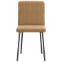 Esszimmerstühle, 2 Stück, braunes Samtgewebe von , Essstühle - Ref: Foro24-4101194, Preis: 87,20 €, Rabatt: %
