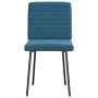 Esstischstühle, 6 Stück, blauer Samt von , Essstühle - Ref: Foro24-3315536, Preis: 248,76 €, Rabatt: %
