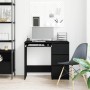 Escritorio de madera contrachapada roble negro 90x45x76 cm de , Escritorios - Ref: Foro24-862490, Precio: 117,77 €, Descuento: %