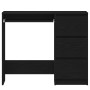 Schreibtisch aus schwarzer Eichenholz-Sperrholzplatte 90x45x76 cm von , Schreibtische - Ref: Foro24-862490, Preis: 117,77 €, ...