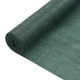 Red de privacidad HDPE verde 1x10 m 75 g/m²