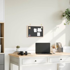 Tafel mit massivem schwarzen Kiefernholzrahmen 40x30 cm von , Notiz Bretter - Ref: Foro24-4017408, Preis: 15,14 €, Rabatt: %