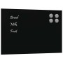 Magnetische Tafel aus schwarzem gehärtetem Glas für die Wand, 40x30 cm. von , Whiteboards - Ref: Foro24-4008603, Preis: 20,72...