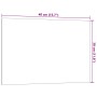 Magnetische Tafel aus schwarzem gehärtetem Glas für die Wand, 40x30 cm. von , Whiteboards - Ref: Foro24-4008603, Preis: 20,72...