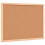 Cork board with solid pine wood frame 40x30 cm by , Notice boards - Ref: Foro24-4017415, Price: 9,90 €, Discount: %