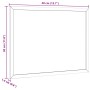 Cork board with solid pine wood frame 40x30 cm by , Notice boards - Ref: Foro24-4017415, Price: 9,90 €, Discount: %