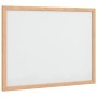 Magnetic whiteboard with pine wood frame 40x30 cm by , Notice boards - Ref: Foro24-4017401, Price: 17,33 €, Discount: %