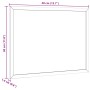 Magnetische Whiteboard-Tafel mit Kiefernholzrahmen 40x30 cm. von , Notiz Bretter - Ref: Foro24-4017401, Preis: 17,33 €, Rabat...