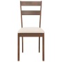 Sillas de comedor con cojines 2 uds madera maciza marrón caucho von , Essstühle - Ref: Foro24-4102380, Preis: 94,73 €, Rabatt: %