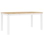 Panama 5-piece dining set made of solid white pine wood by , Furniture sets for kitchens and dining rooms - Ref: Foro24-33451...