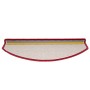 Treppenmatte 30 Stück in Rotwein 65x24x4 cm von , Treppenmatten - Ref: Foro24-3365754, Preis: 130,70 €, Rabatt: %
