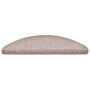 Alfombrilla escalera 30 uds marrón claro 56x17x3 cm de , Alfombrillas para escalones - Ref: Foro24-3365735, Precio: 110,15 €,...