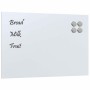 Magnetische Wandtafel aus gehärtetem weißem Glas 60x40 cm von , Whiteboards - Ref: Foro24-4008636, Preis: 30,26 €, Rabatt: %