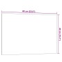 Magnetische Wandtafel aus gehärtetem weißem Glas 60x40 cm von , Whiteboards - Ref: Foro24-4008636, Preis: 30,26 €, Rabatt: %