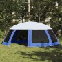 Carpa para piscina con desmontables y paredes azul 690x690 cm de , Tiendas de campaña - Ref: Foro24-4100640, Precio: 283,77 €...