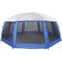 Carpa para piscina con desmontables y paredes azul 690x690 cm de , Tiendas de campaña - Ref: Foro24-4100640, Precio: 283,77 €...