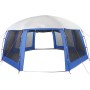 Carpa para piscina con desmontables y paredes azul 690x690 cm de , Tiendas de campaña - Ref: Foro24-4100640, Precio: 283,77 €...